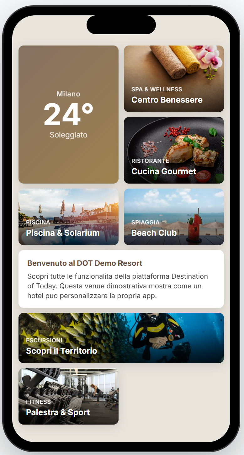 DOT Demo Resort PWA